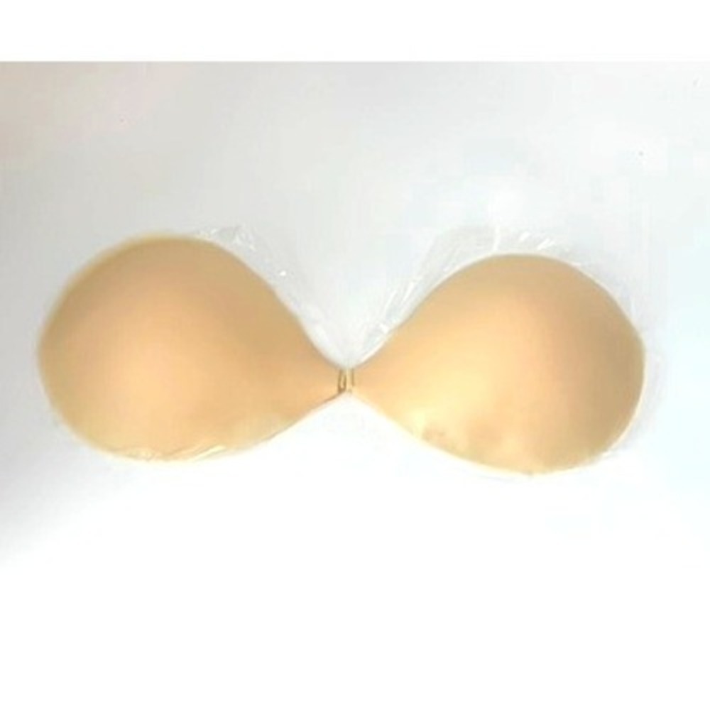 BOOMBA Invisibra Sand Size E Ultra-Thin Silicone Adhesive Strapless Backless